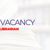 Staff Vacancy | University Librarian