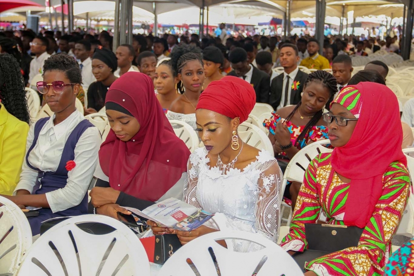 Some of the students admitted for the 2019/2020 academic year