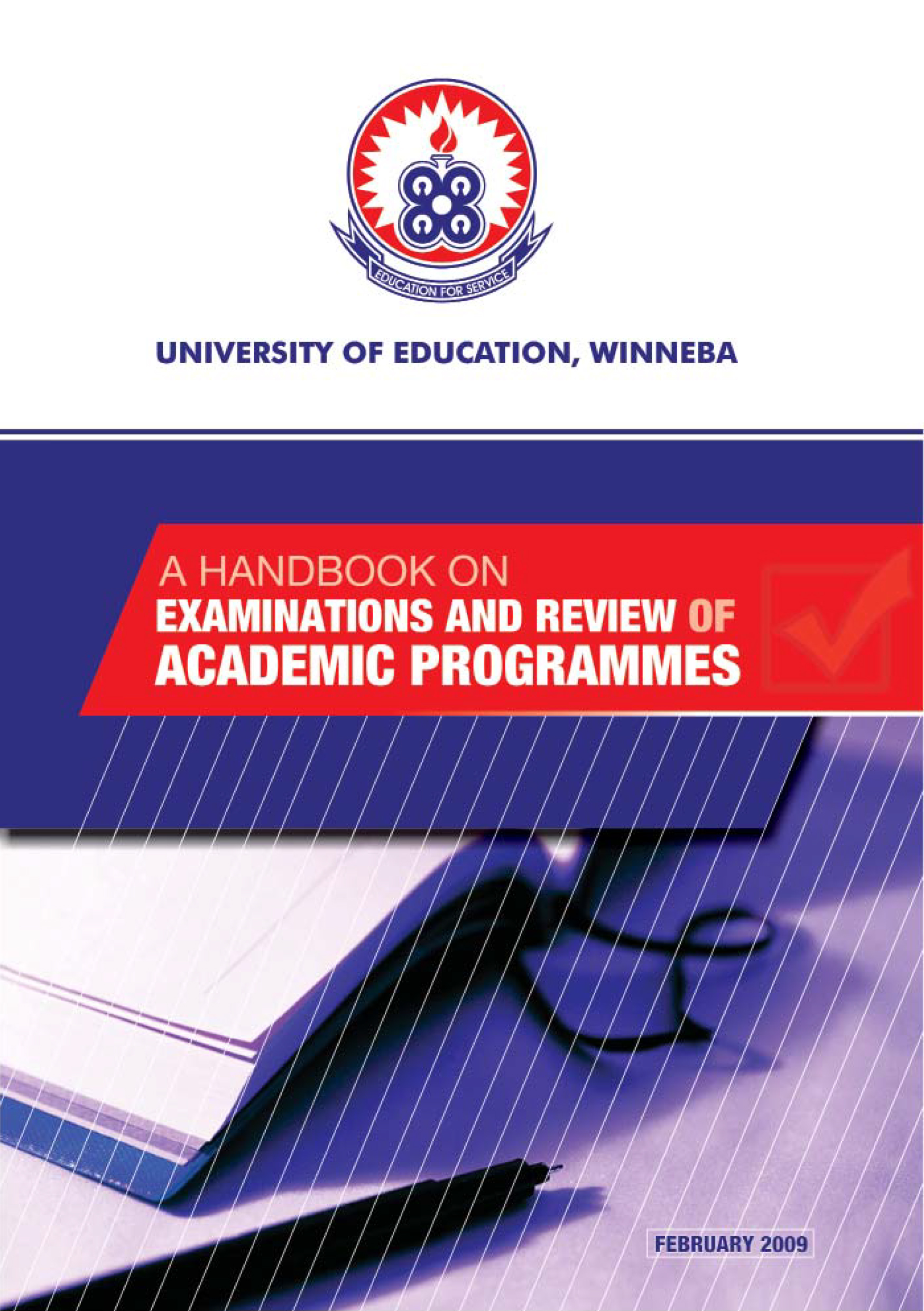 Handbook on examinations & review of academic programmes