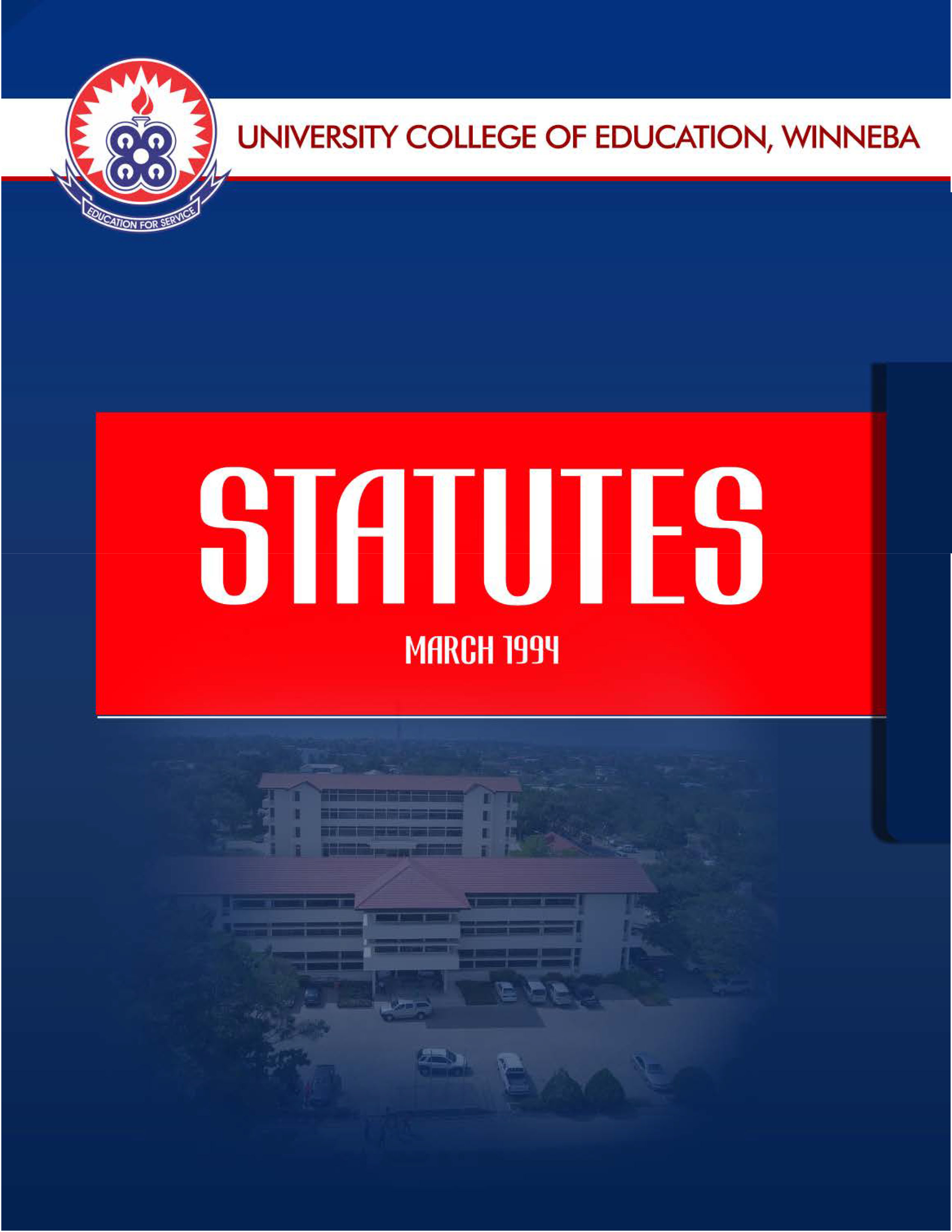  UEW Statutes, March 1994