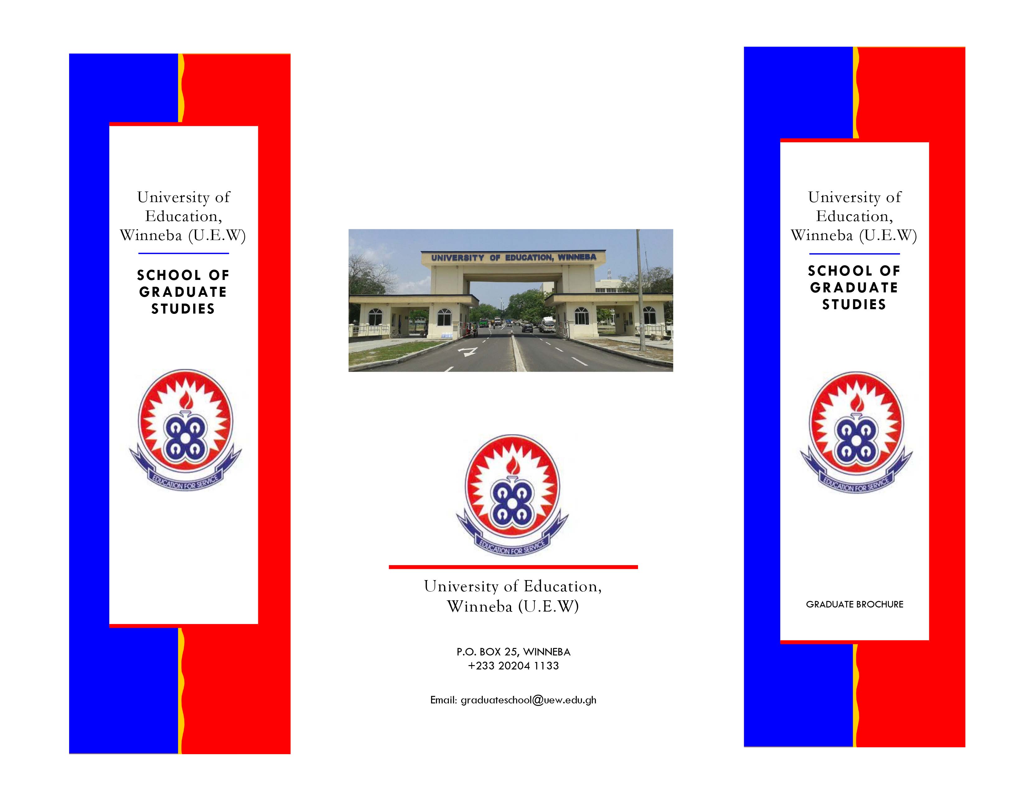 UEW Graduate Adimission Brochure