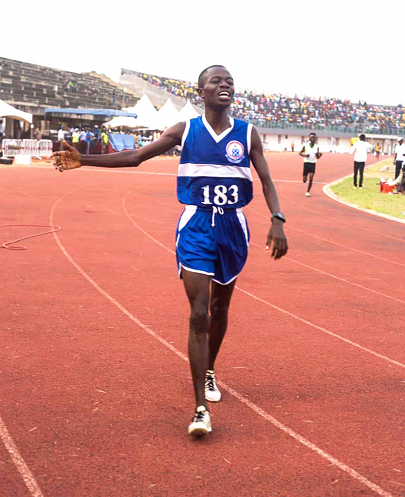 William Amponsah, the GUSA games record breaker and setter