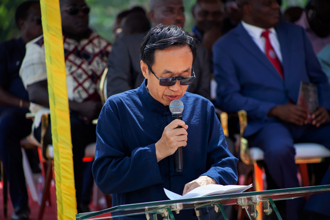 Chinese Ambassador to Ghana, Mr. Shi Ting Wang