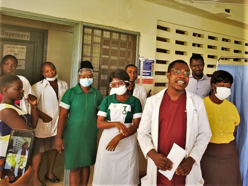 Head of College Clinic, Dr. Ato Kwamena Sagoe