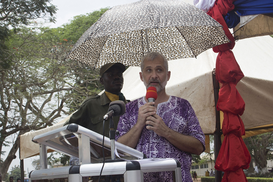 Linguistics Coordinator, Ghana Institute of Linguistics Literacy and Bible Translation (GILLBT), Dr. Paul Schaefer