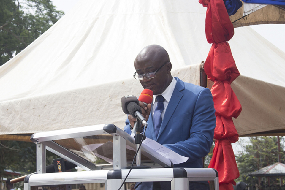 Vice-Dean, School of Research and Graduate Studies, Prof. Charles K. Assuah