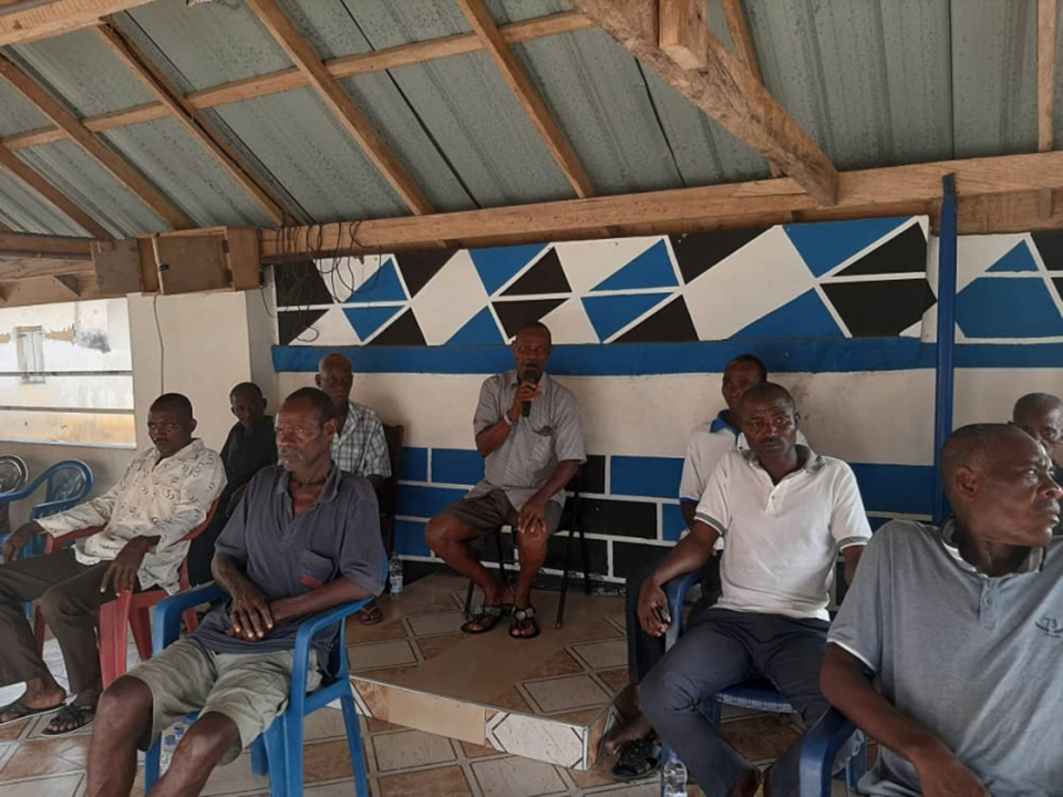 Some residents of Ateitu at the Outreach Programme