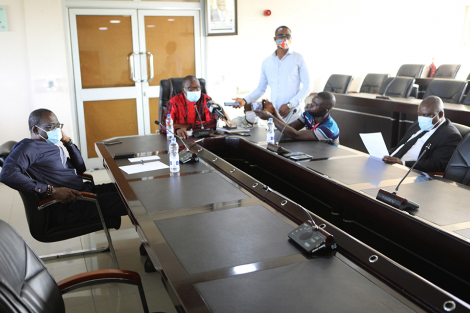 A cross-section of the conference 