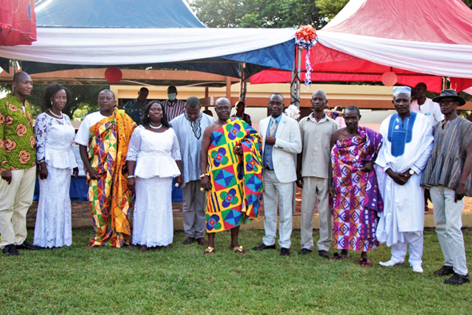 A group photograph of the Retirees​
