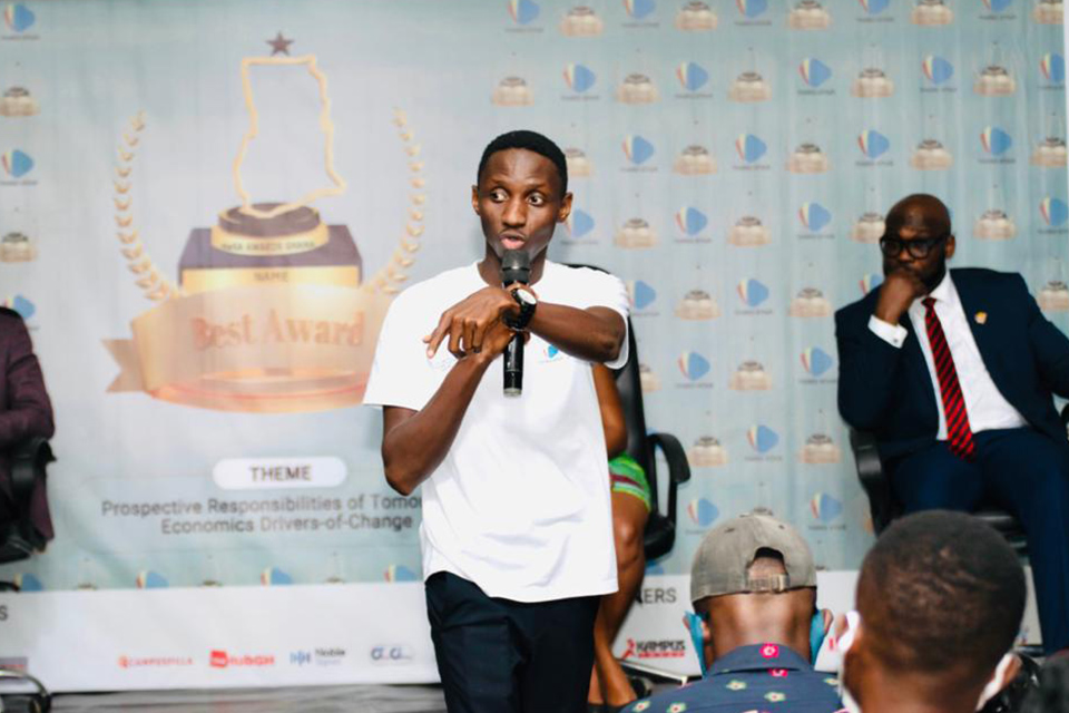 Mr. Abubakar during one of the events organised by Third Star Events