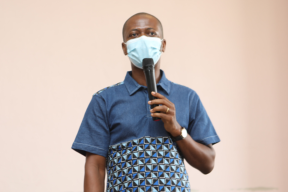 Programme Manager,  Arocha Ghana, Mr. Prosper Kwame Antwi Baffo Boasiako