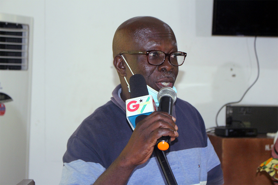 Vice-Dean of Faculty of Science Education, Professor Paul Victor Samlafo