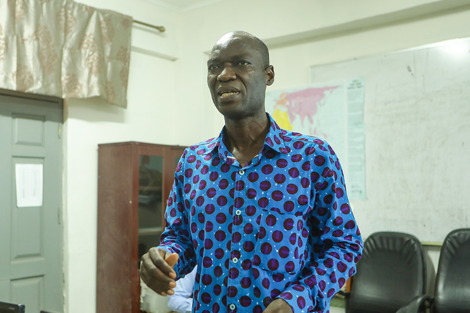 Head of Department, English Education, Mr. Richard Bampoh-Addo