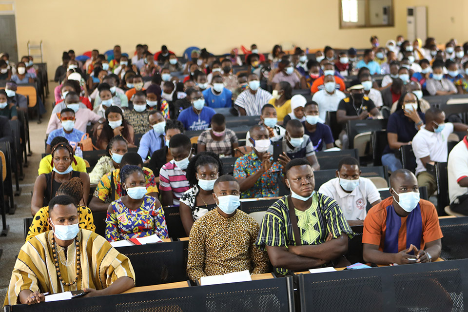 Some graduate students who attended the seminar