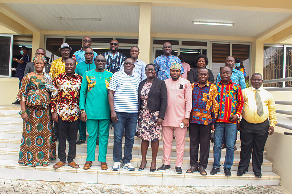 Eight Members of ECOWAS Parliament Visit UEW Management | University of ...