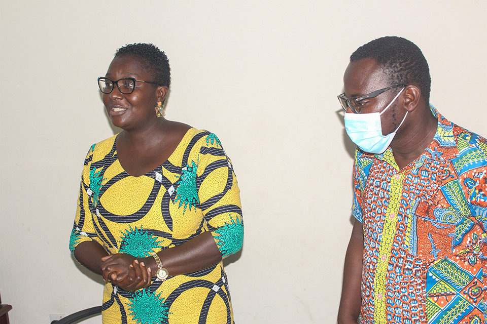 Dr. Obaapanin Adu and Mr. Jojoe Annan 