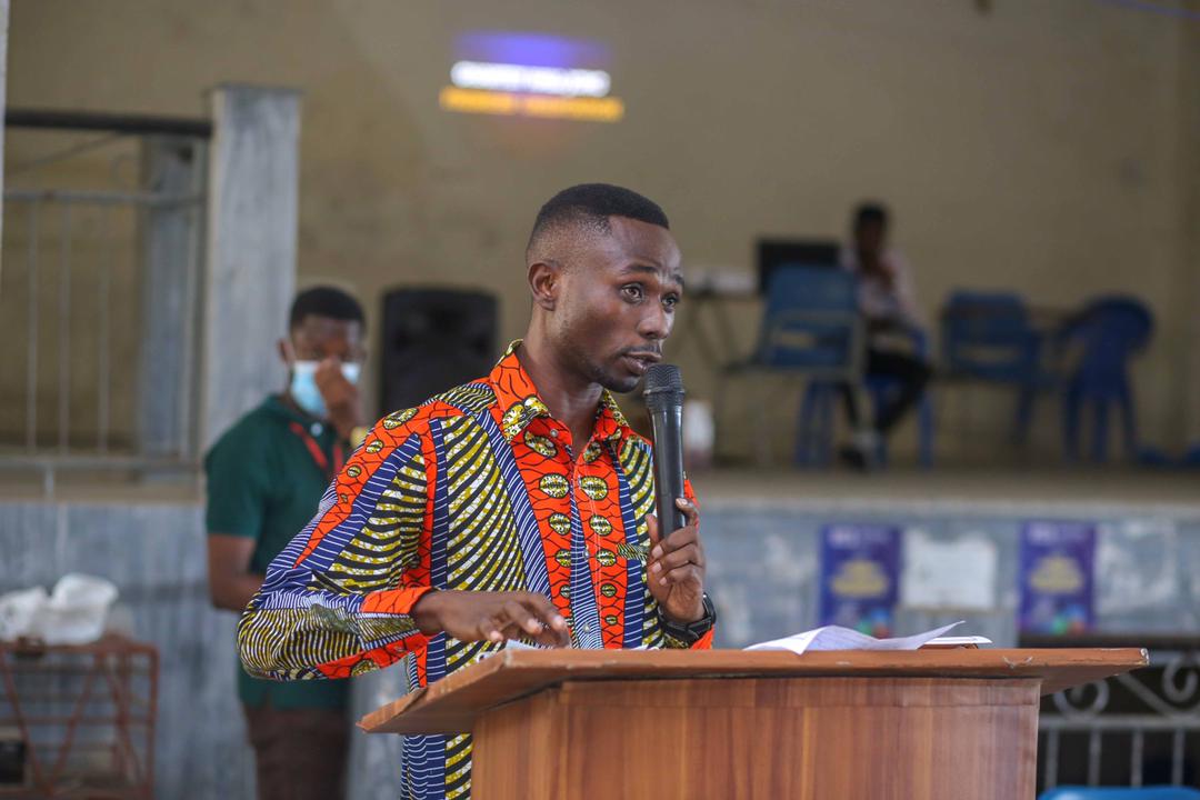 Students Representative Council President, Mr. Felix Donkor