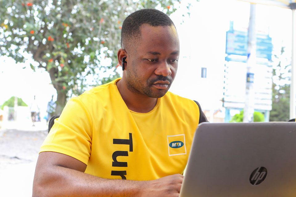 Mr. Jeremiah Fynn, MTN Ghana Channel Controller, Winneba