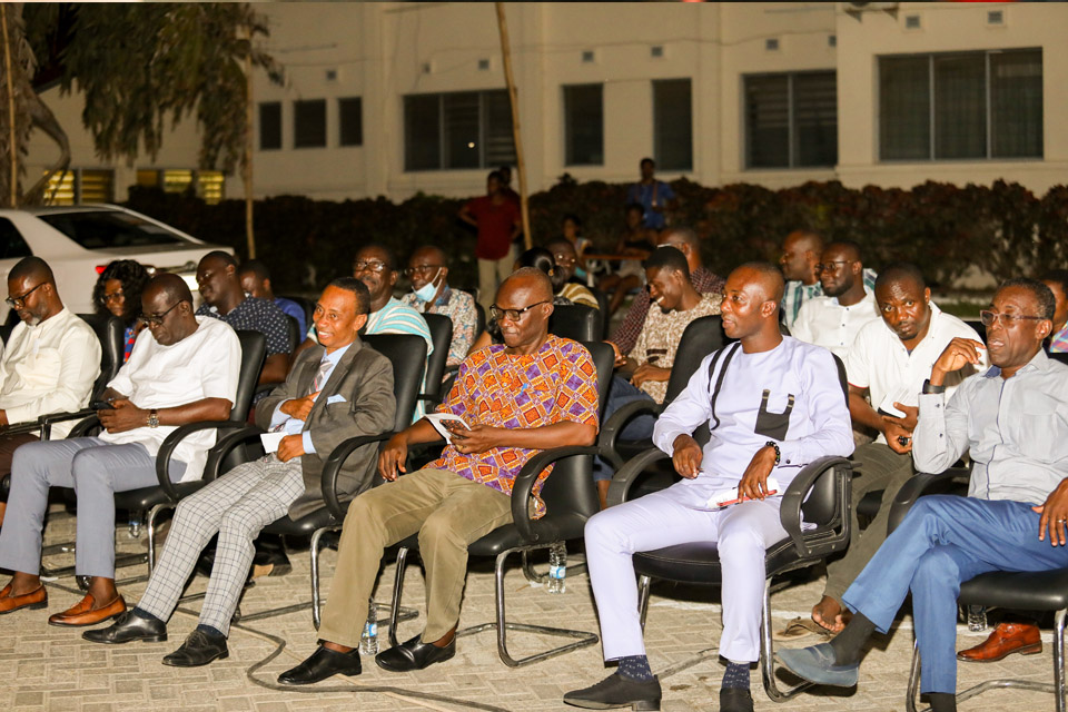 A cross-section of Deans, Directors and HoDs who graced the occasion