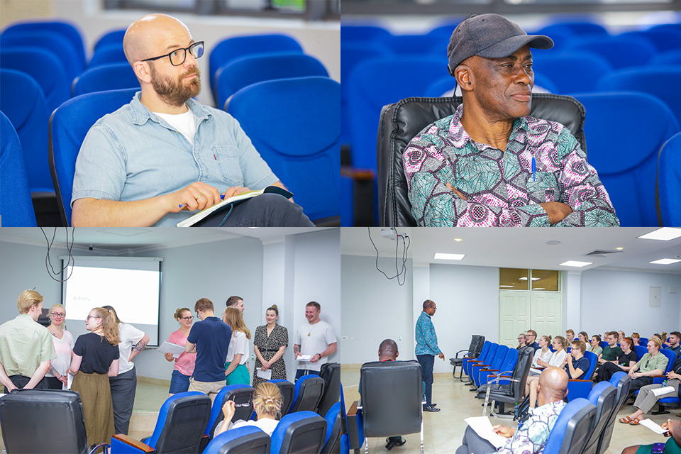 Cross-section of attendees 