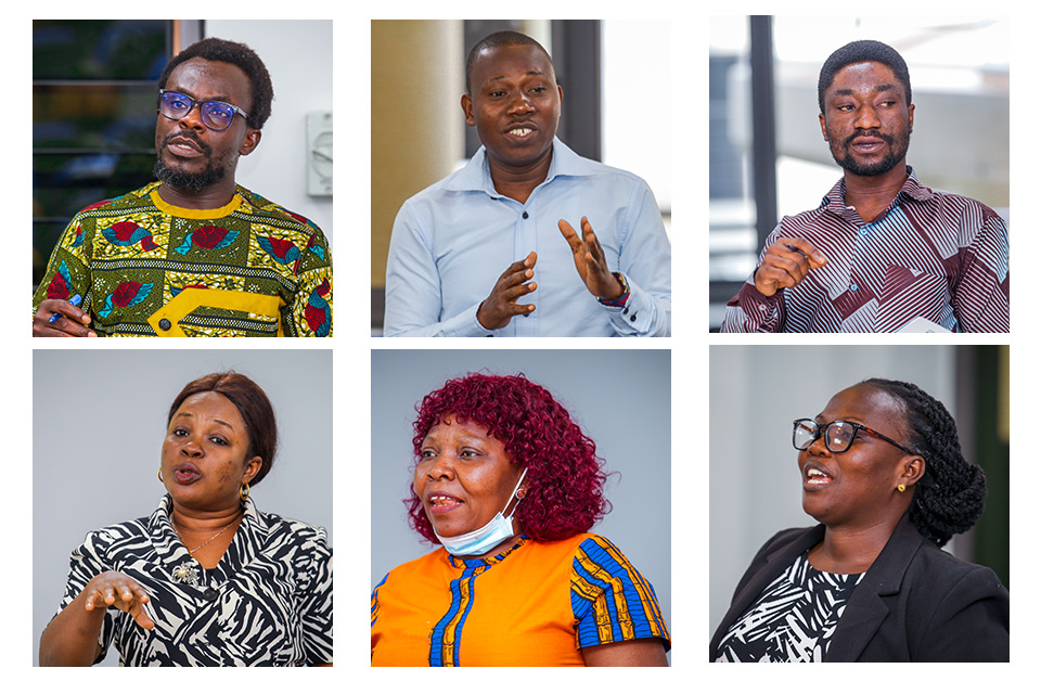 Experts from various fields contributing to the round table discussions