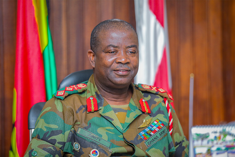 Maj. Gen. Awity reassures the delegation of their support in the delivery of the programmes