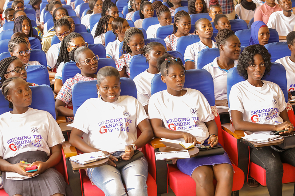 A cross-section of students who attended the event 