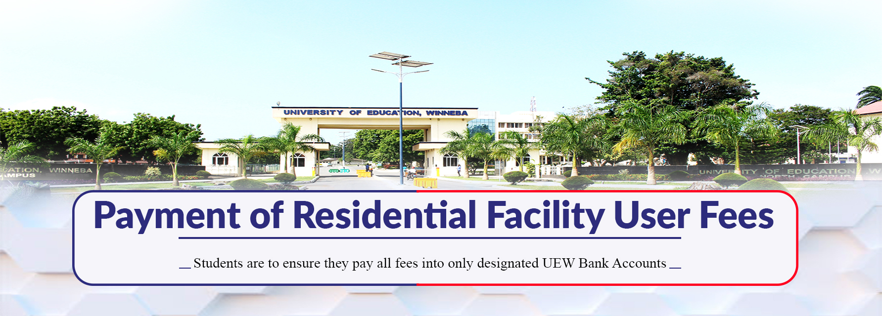 Payment of Residential Facility User Fees