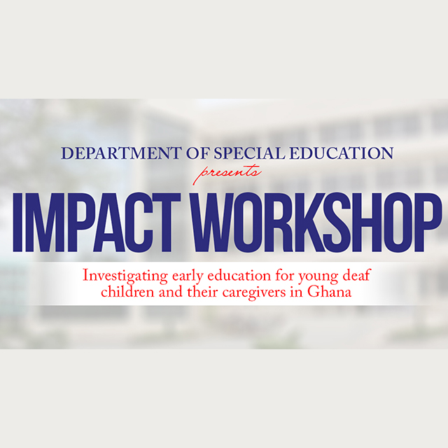 Impact Workshop by the Department of Special Education, UEW