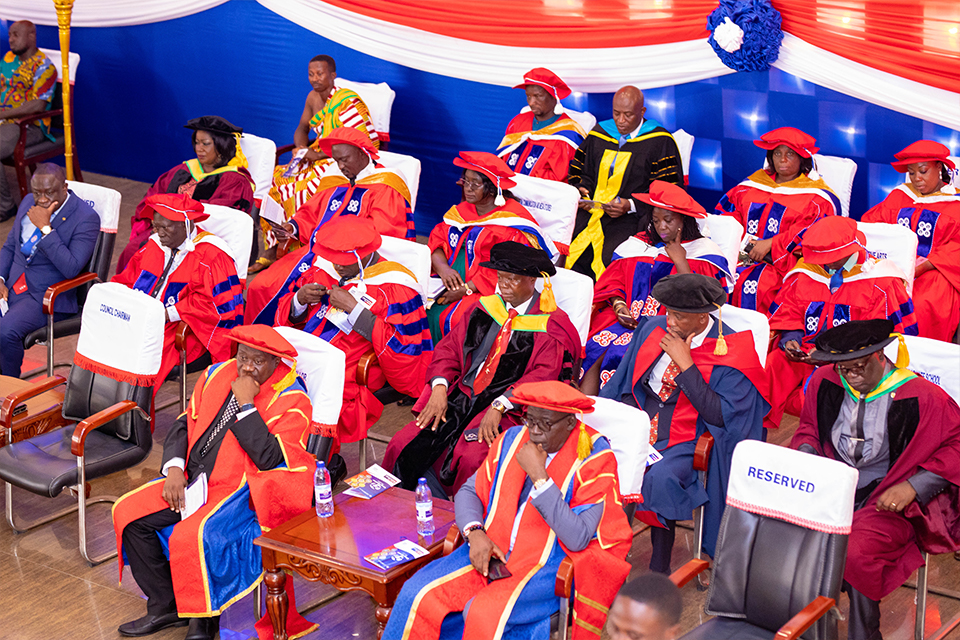 A cross-section of Principal Officers who attended the ceremony