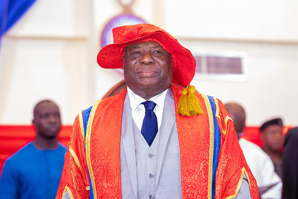 Neenyi Ghartey VII, new Chancellor of UEW