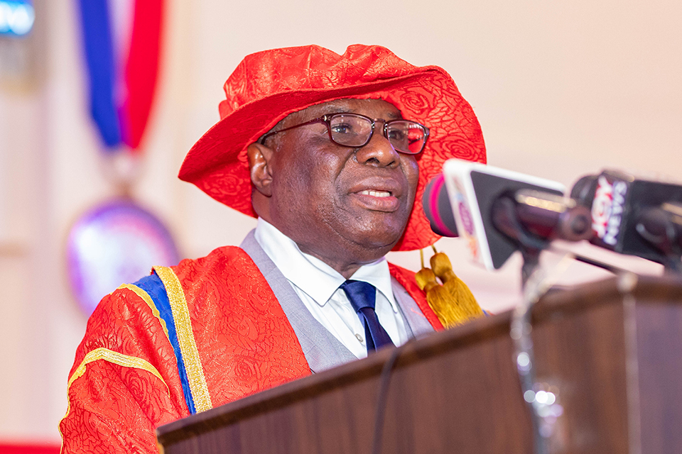 Neenyi Ghartey VII, Effutu Oma Odefe and 2nd Chancellor of UEW