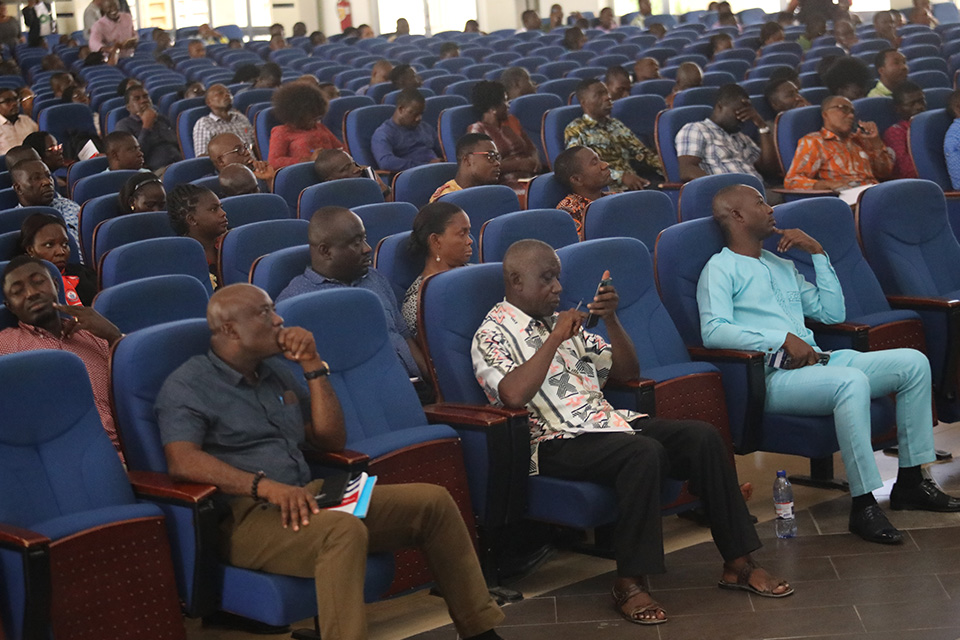 A cross-section of members of convocation during the seminar