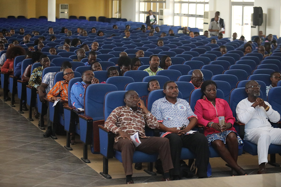 A cross-section of members of convocation during the seminar