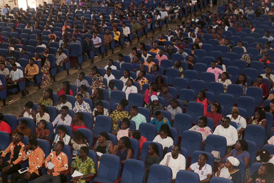 Cross-section of attendees 