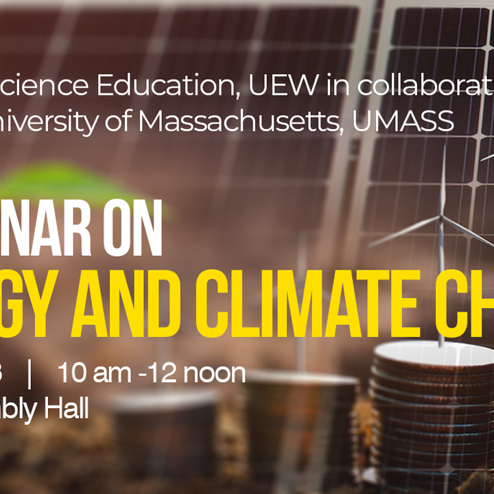 A Seminar on Energy and climate change