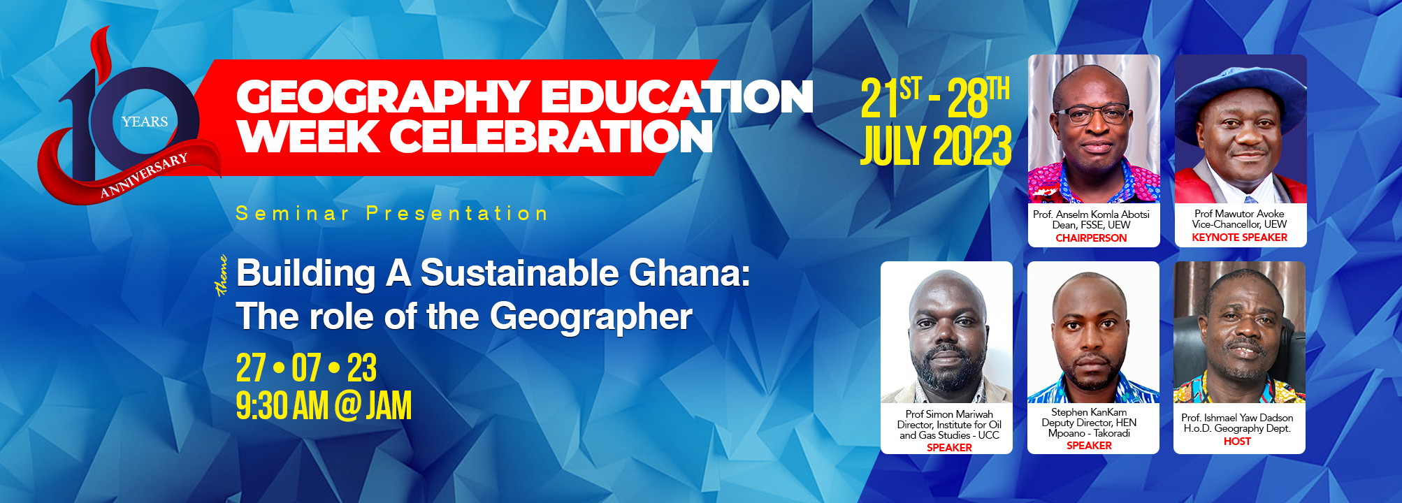 Geography Education Week Celebration 2023