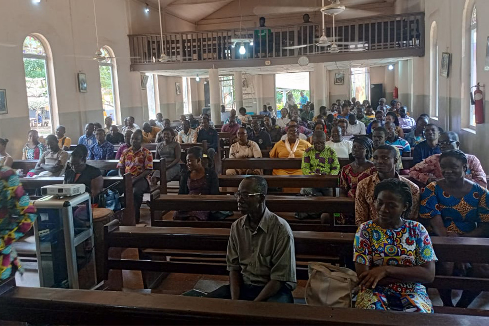 A cross-section of participants during the workshop