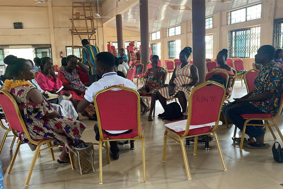 Participants engaging in hands-on activities 