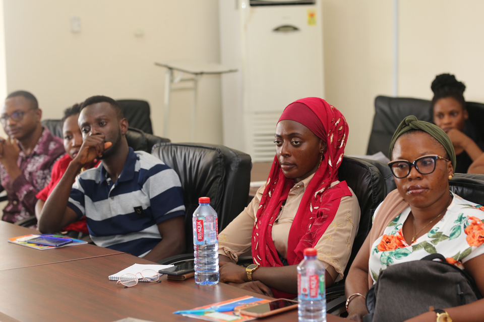 A cross-section of postgraduate students during the seminar