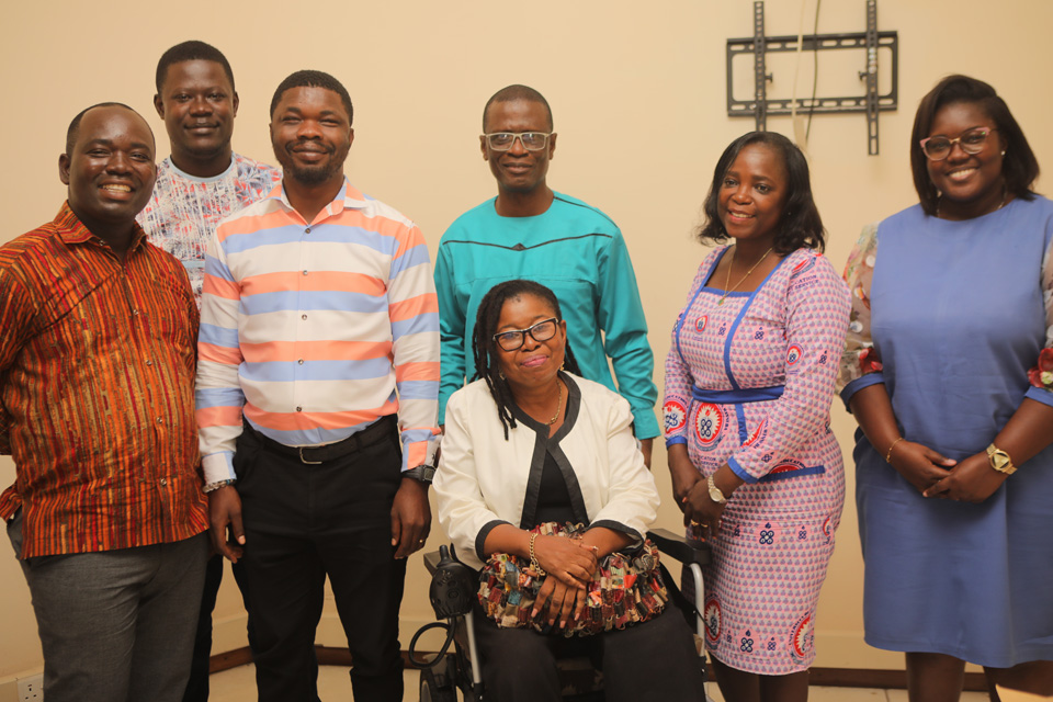 The project team poses with NCPD staff after the meeting