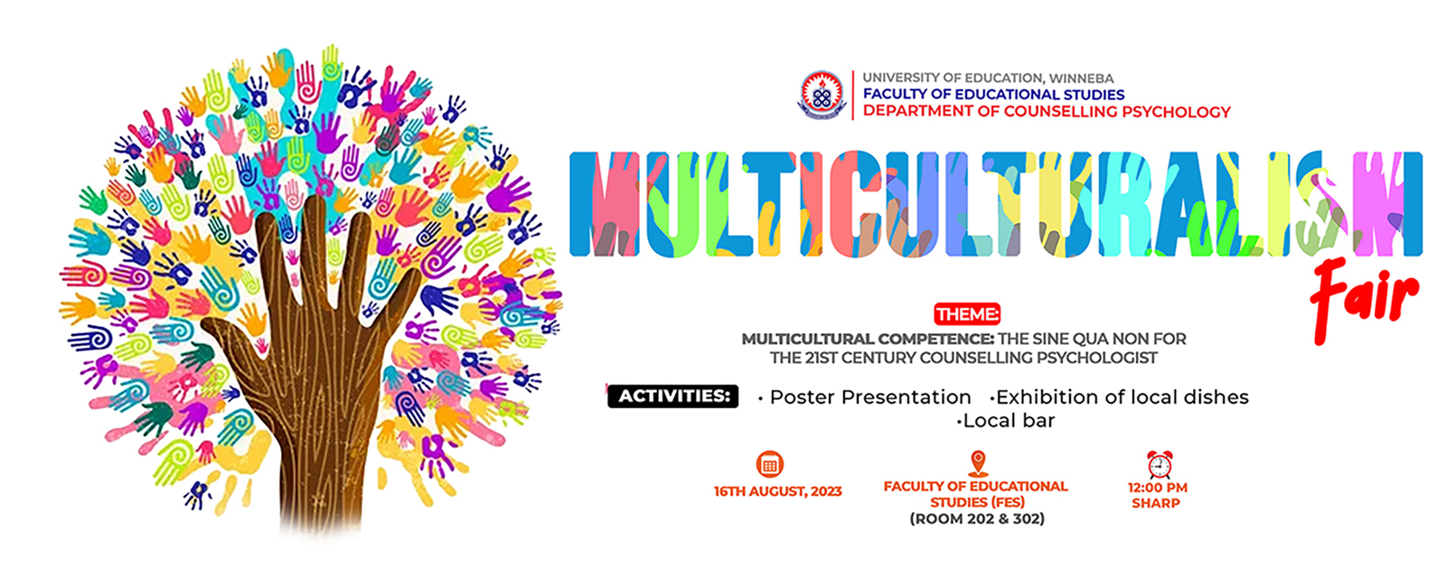 Multiculturalism Fair by Department of Counselling Psychology