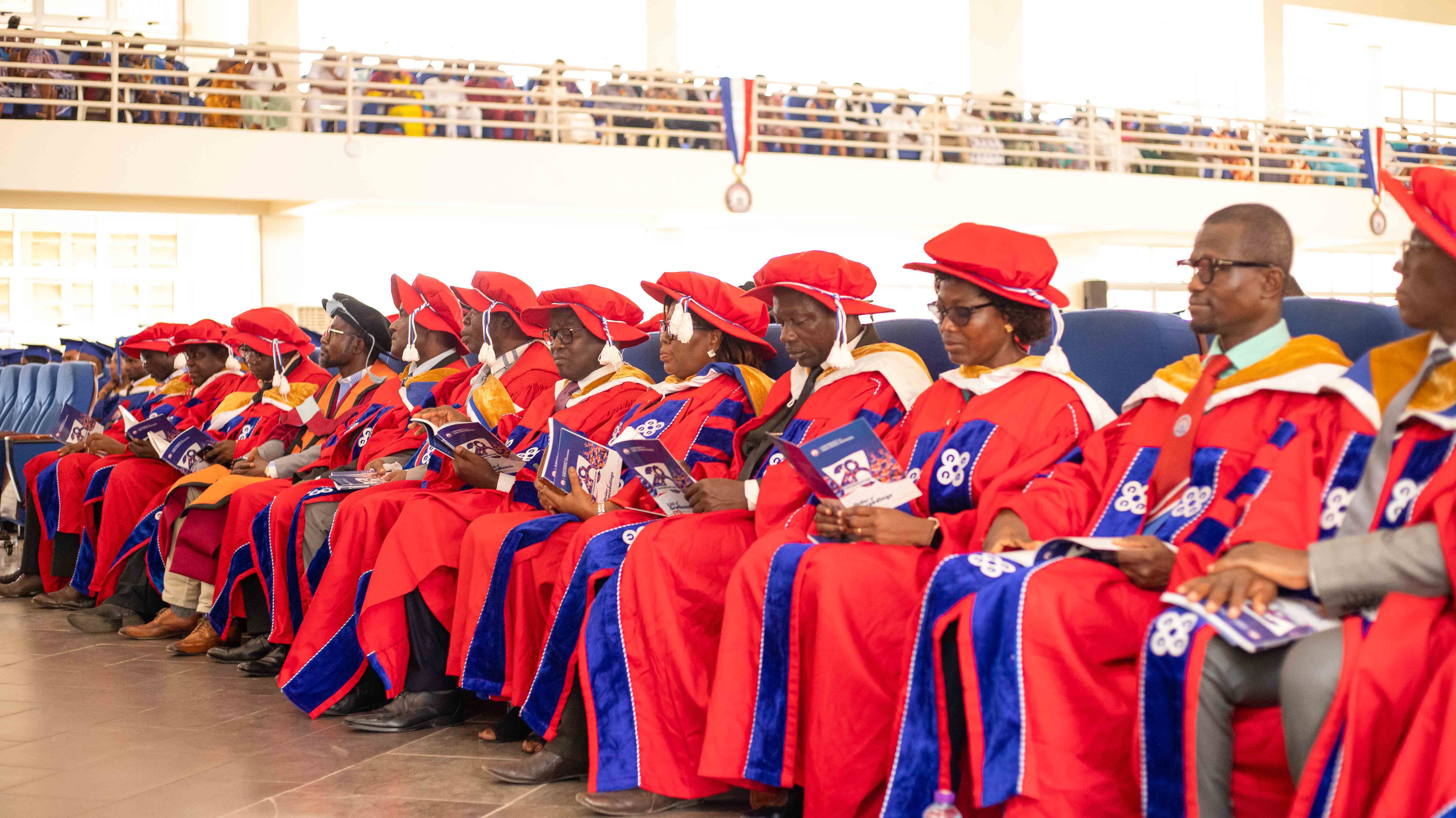 A cross-section of convocation 