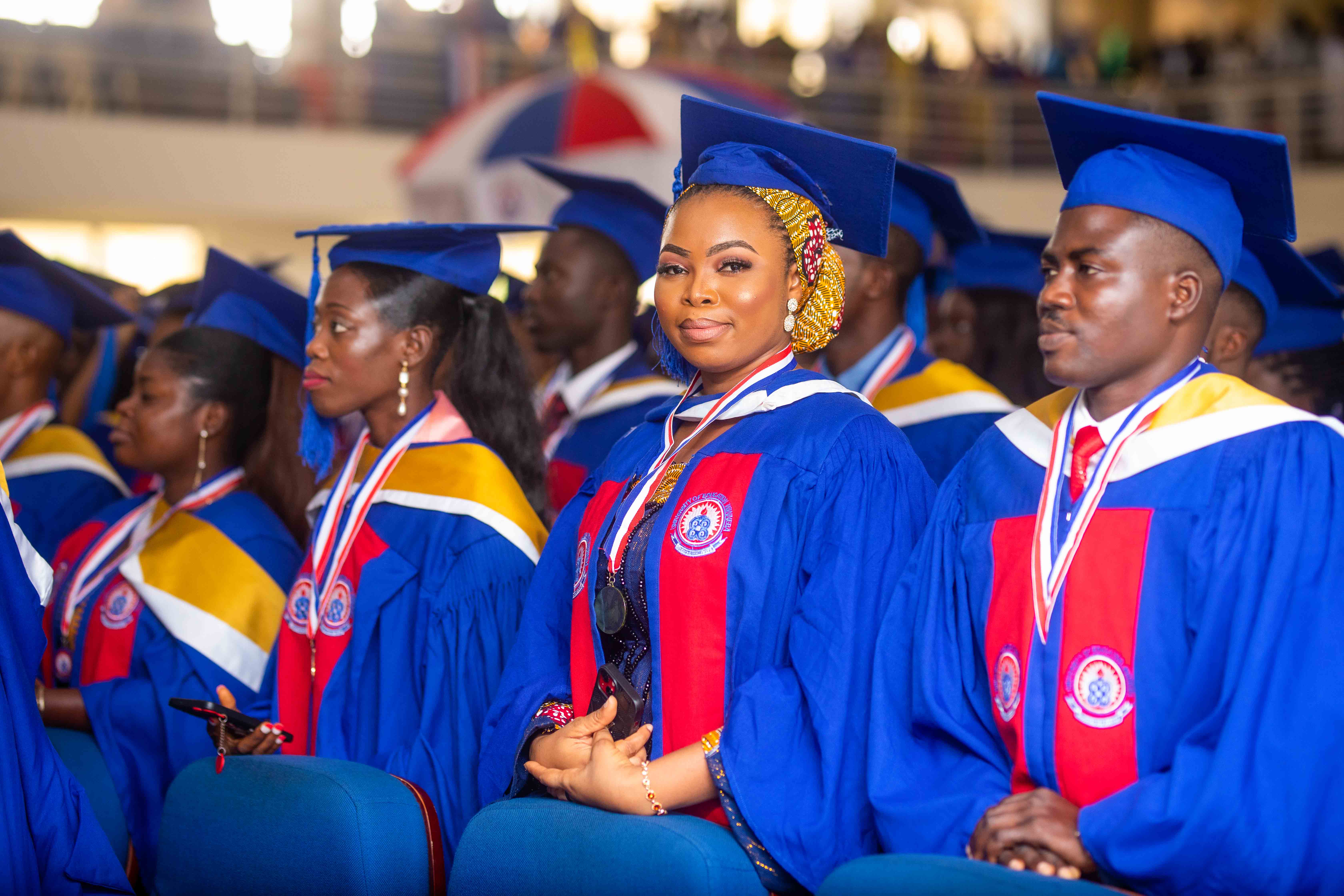 A cross-section of graduates 