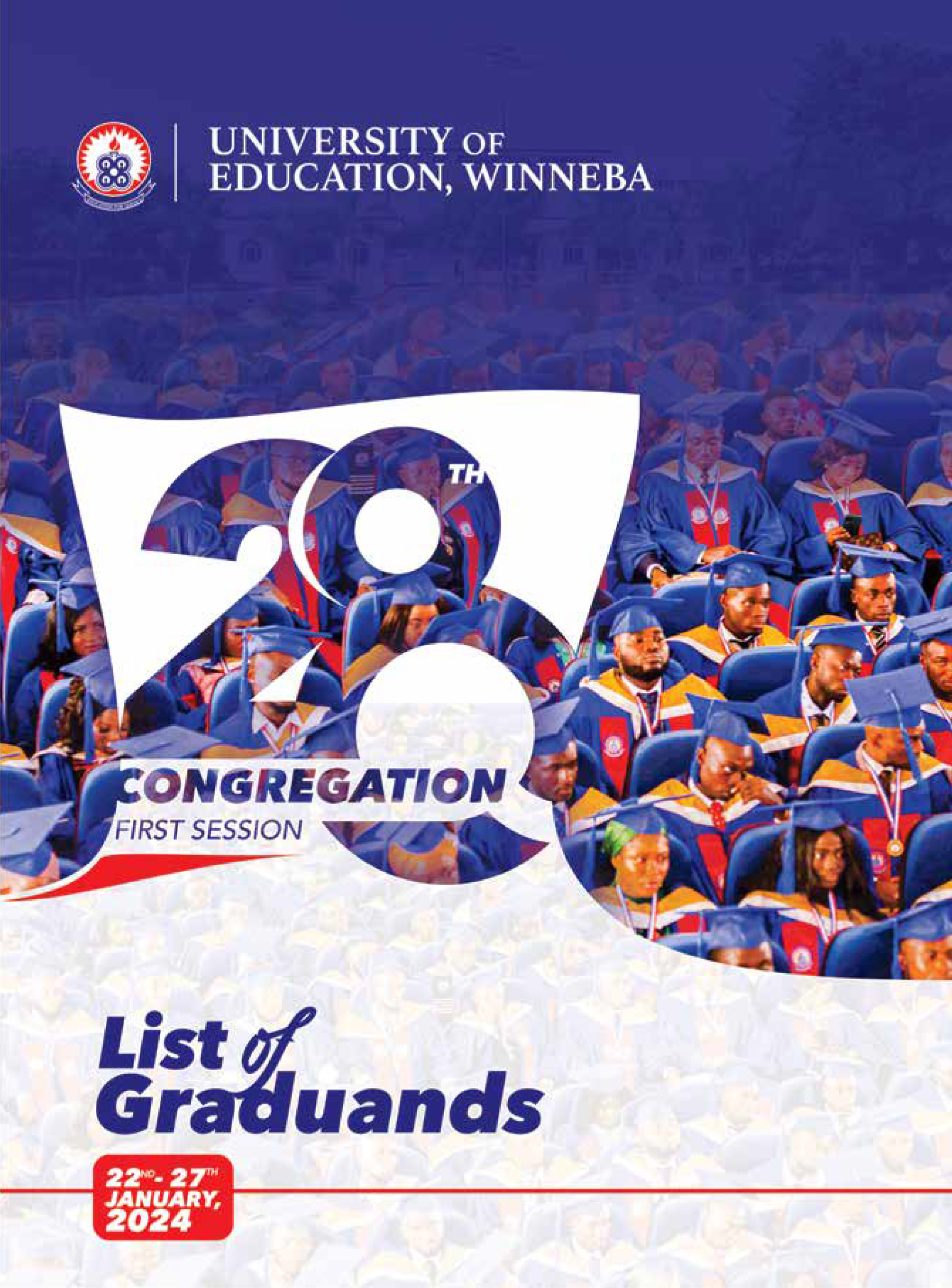 List of Graduands