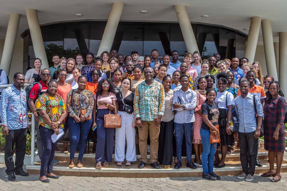 A group picture after the orientation 