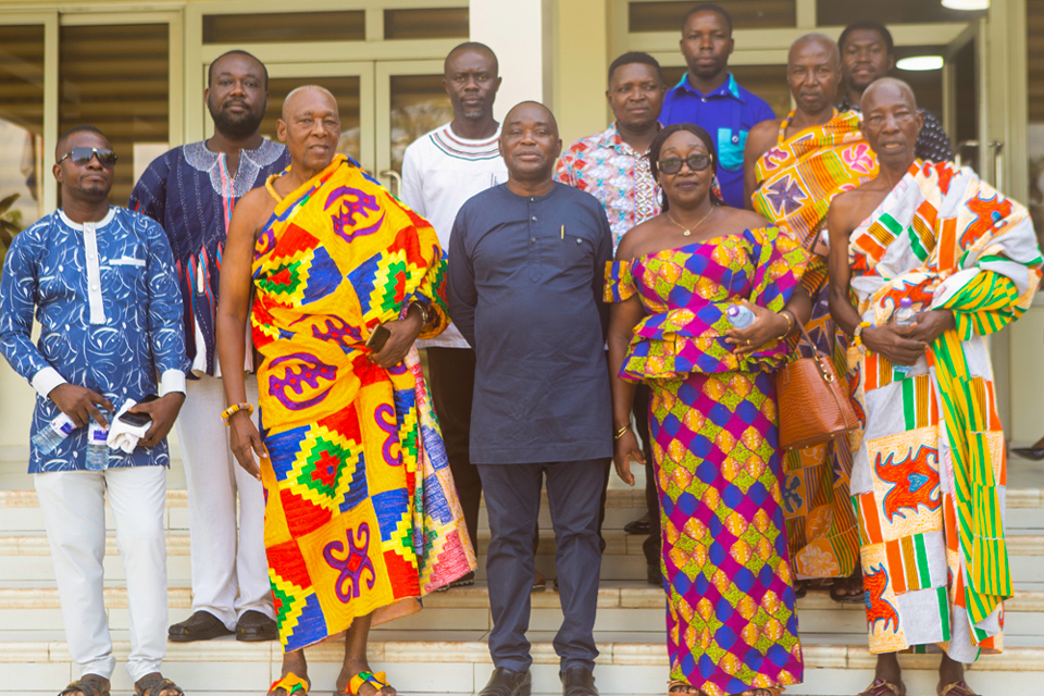 A group picture of the Gomoa Apra delegation 