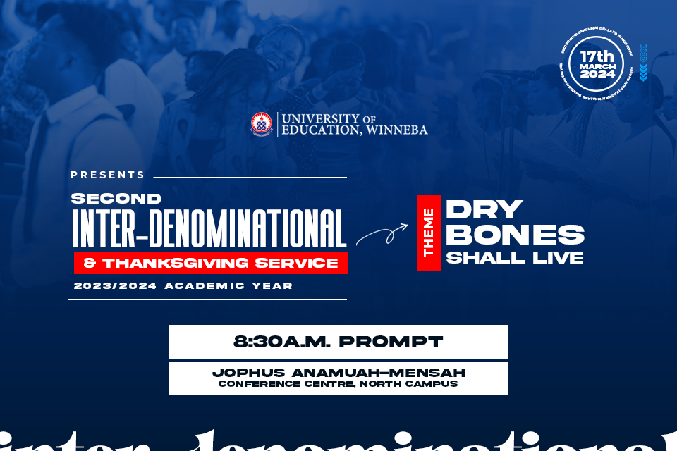 Second Inter-denominational and Thanksgiving Service