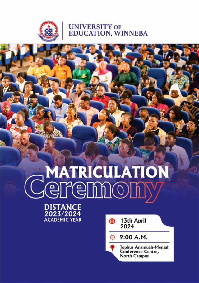 Matriculation Ceremony - CODeL 2023/2024