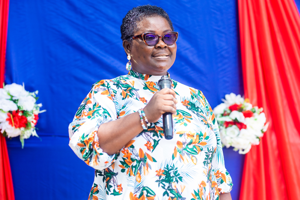 A cross-section of the researchers from UEW